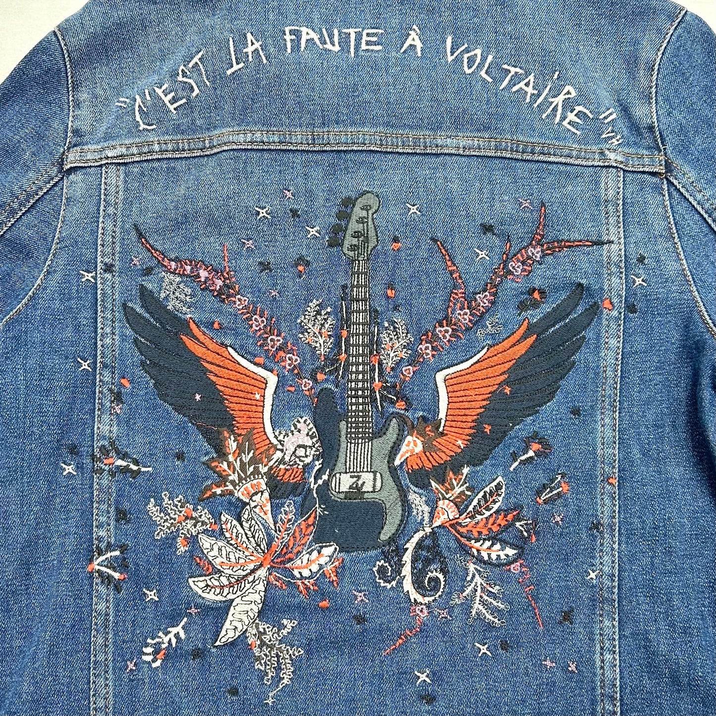 Jacket Denim By Zadig And Voltaire In Blue Denim, Size: M