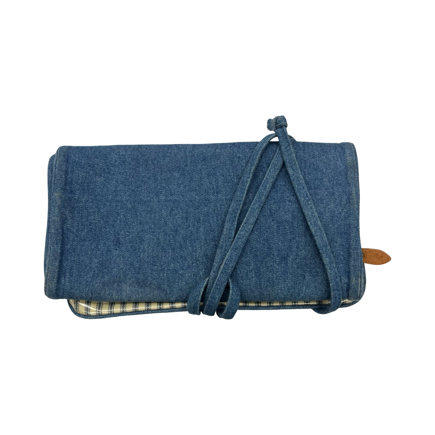 Makeup Bag By Ralph Lauren In Blue, Size:Medium