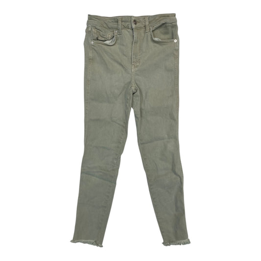 Jeans Skinny By Free People In Green, Size:4