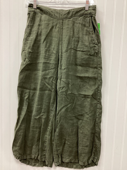 Pants Linen By Tahari In Green, Size:S