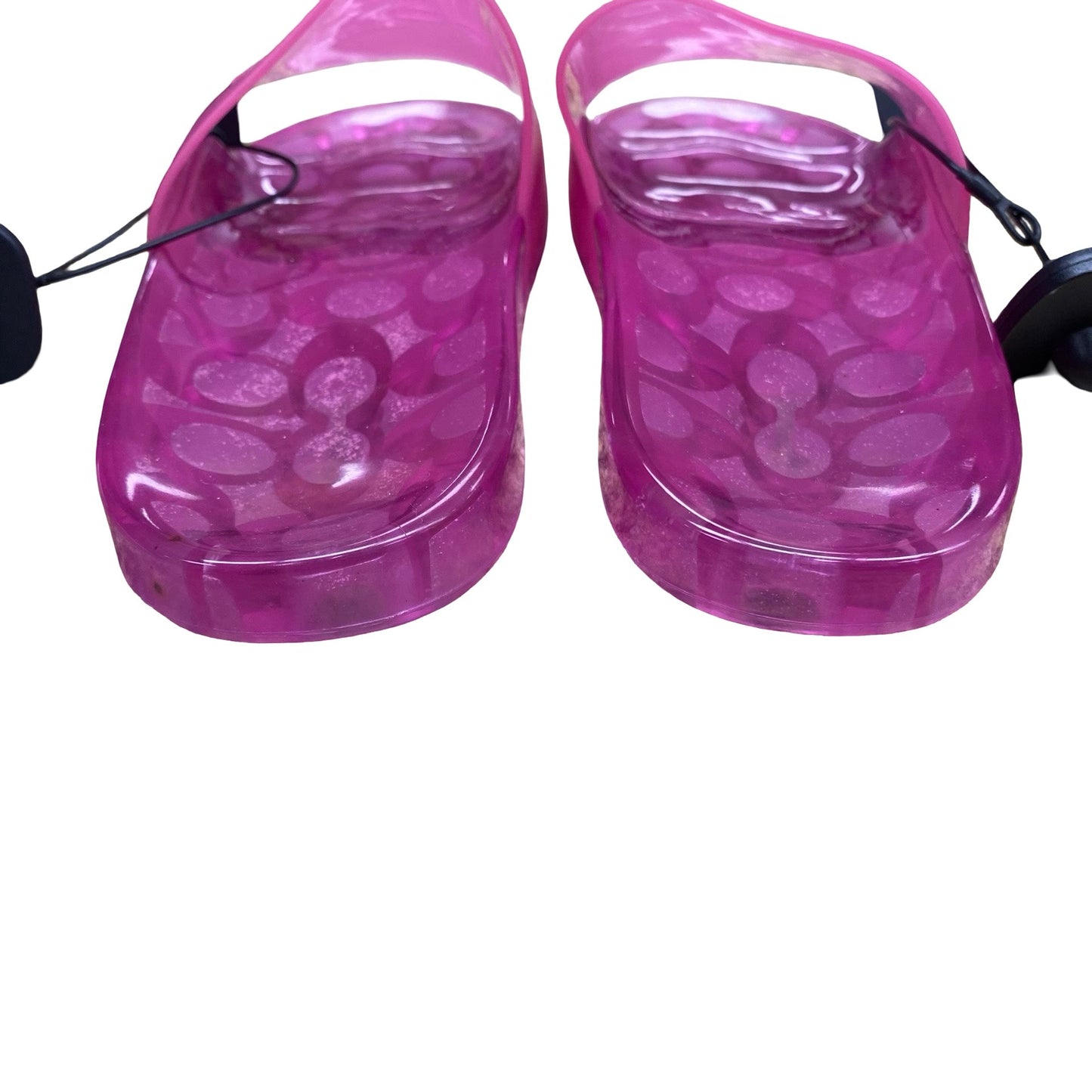 Sandals Designer By Coach In Pink, Size:9