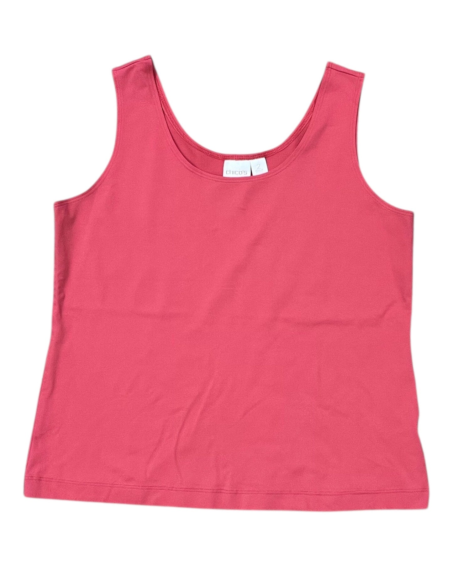Tank Top By Chicos In Orange, Size:L