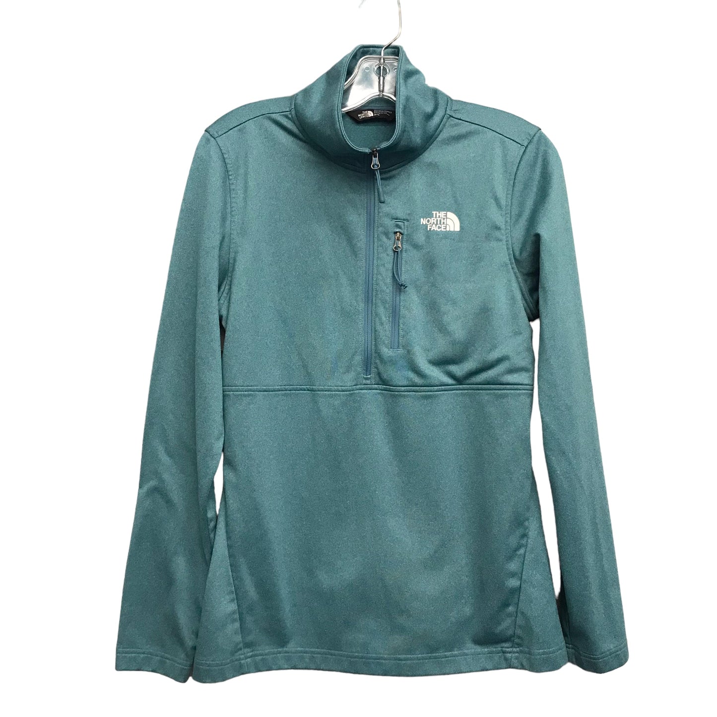 GREEN ATHLETIC TOP LS COLLAR by THE NORTH FACE Size:M