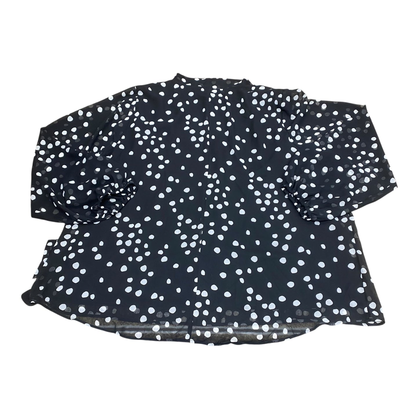 Top Ls By Lane Bryant In Polkadot Pattern, Size:2X