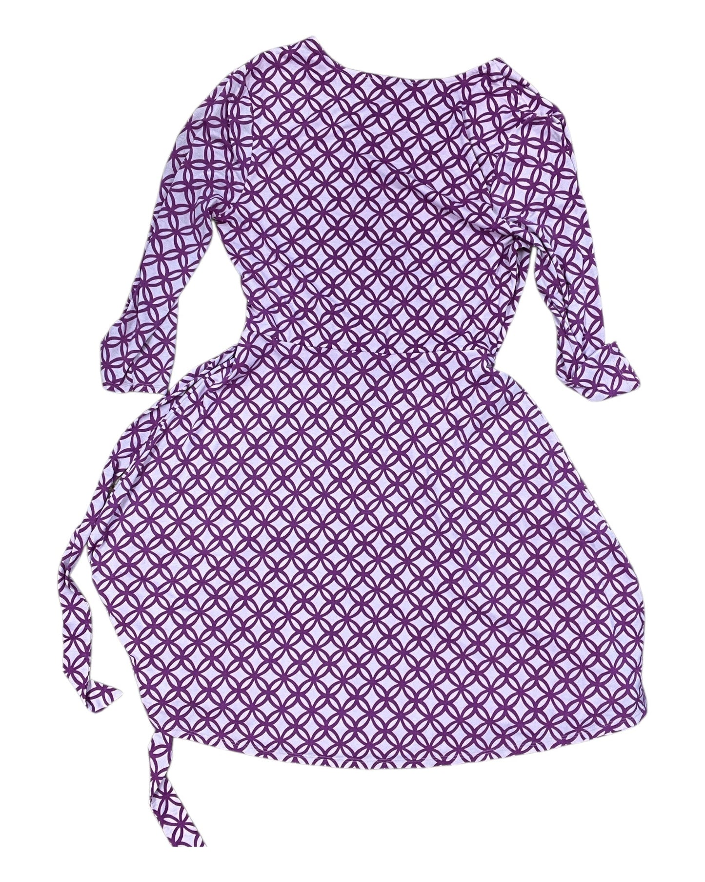 Dress Casual Midi By 41 Hawthorn In Purple, Size:M