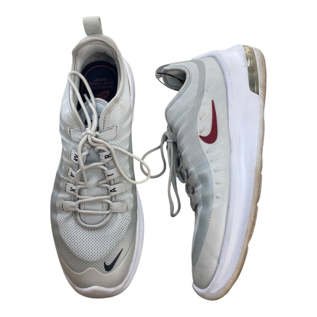 Shoes Athletic By Nike In Grey & White, Size:9