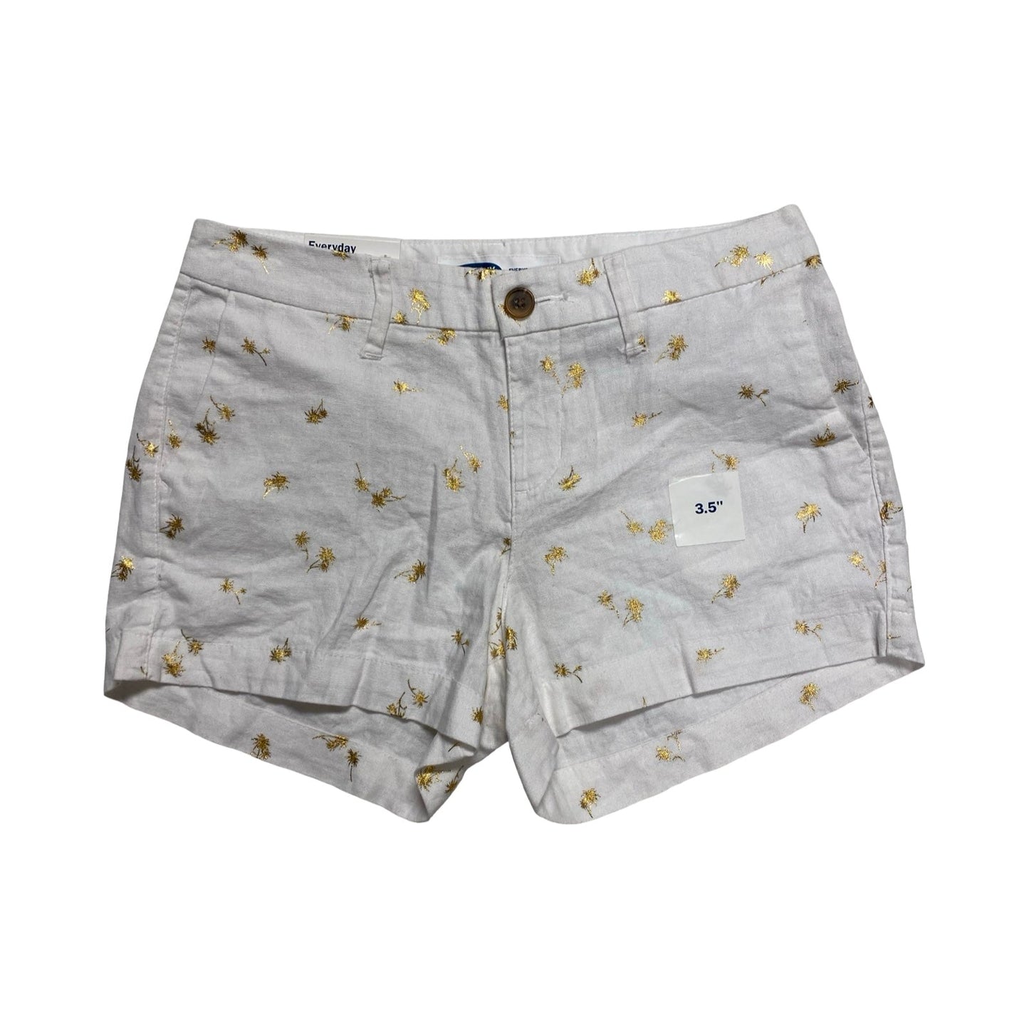 Shorts By Old Navy In Gold & White, Size:0