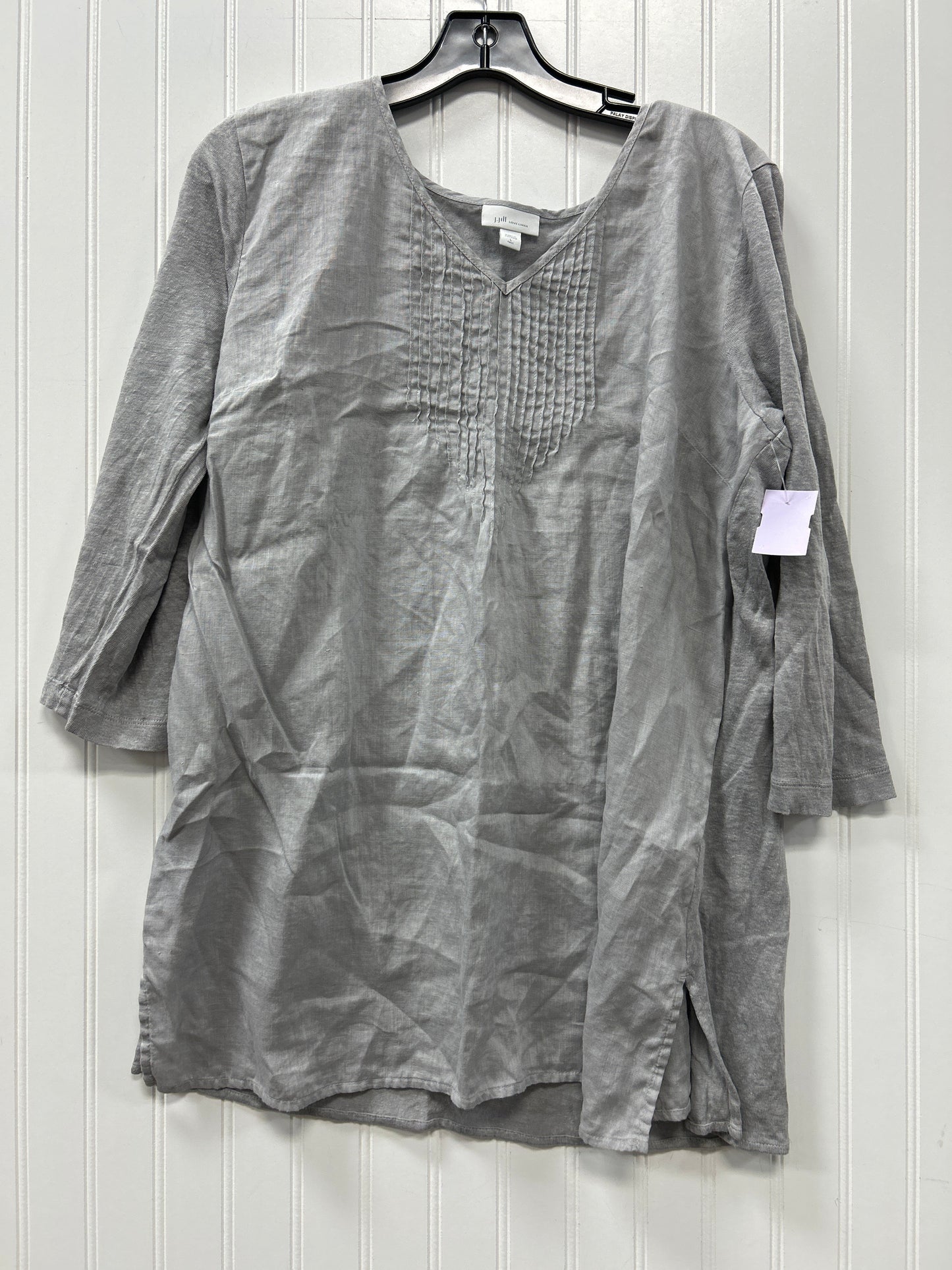 Top Ls By J. Jill In Grey, Size:L