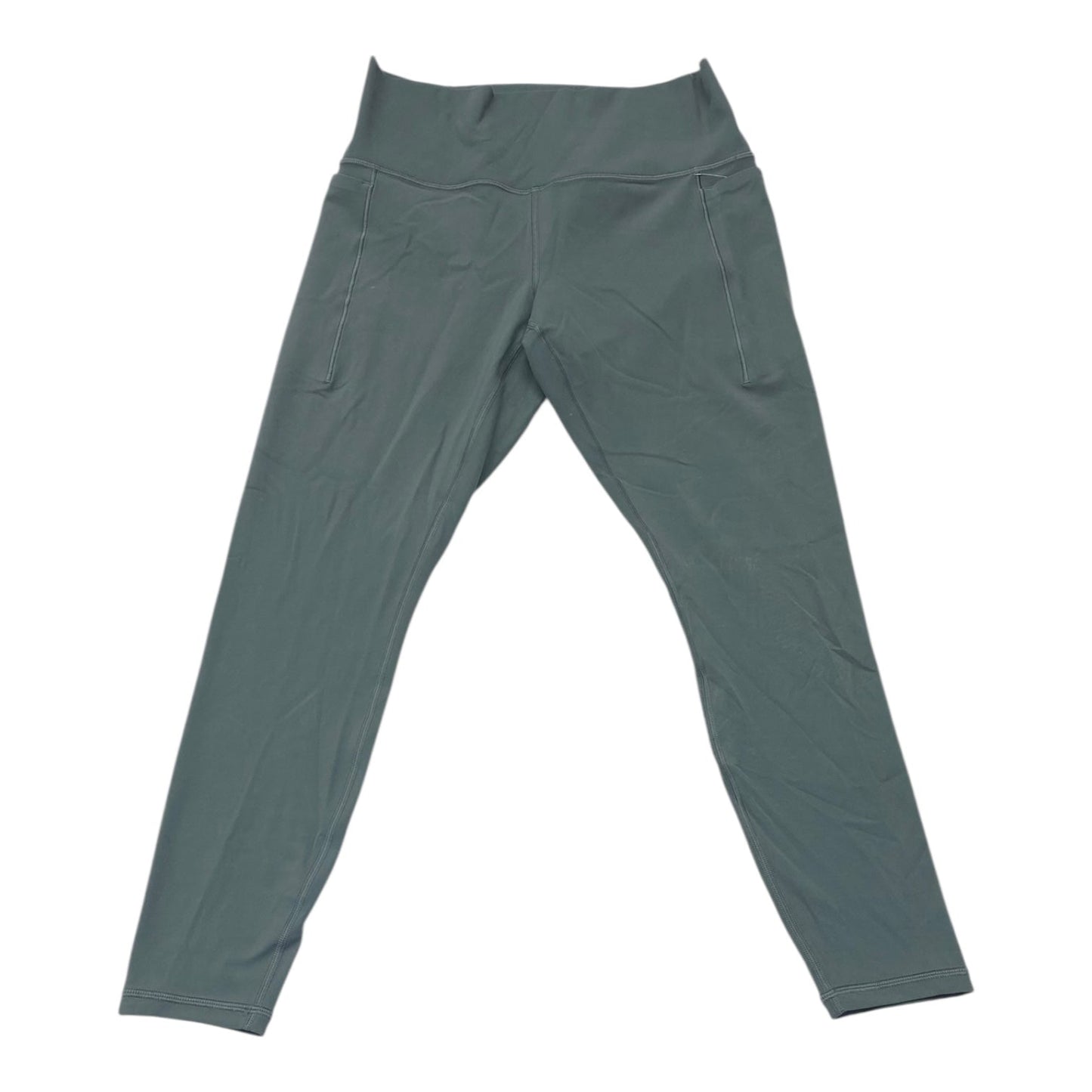 Athletic Leggings By Athleta In Green, Size:L