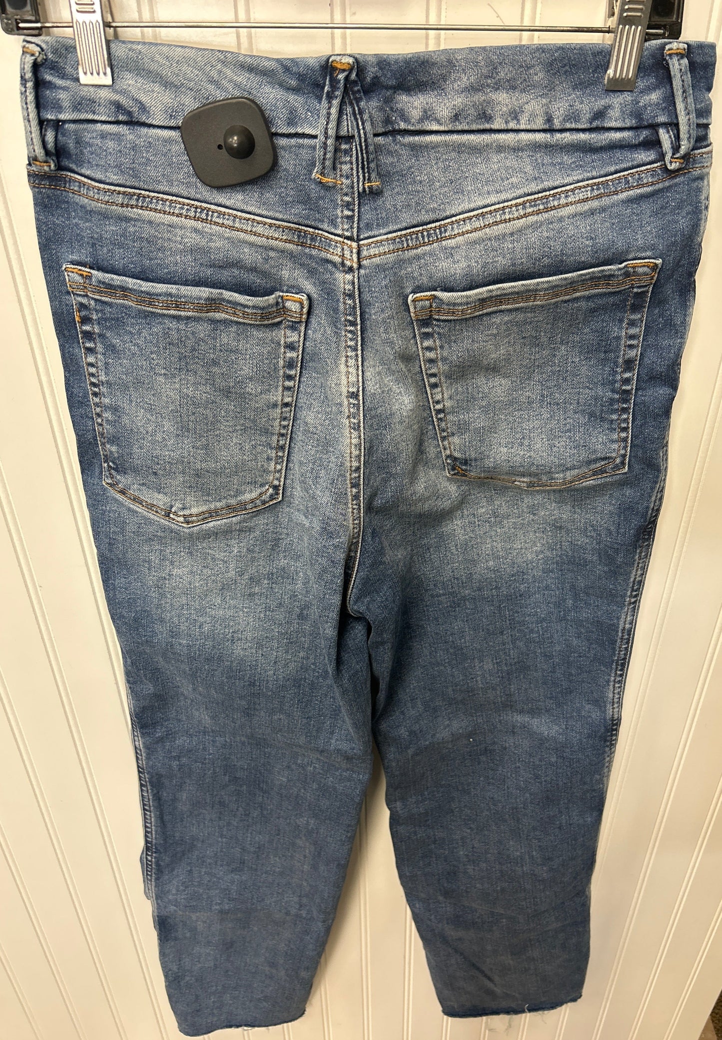 Jeans Straight By Good American In Blue Denim, Size:6