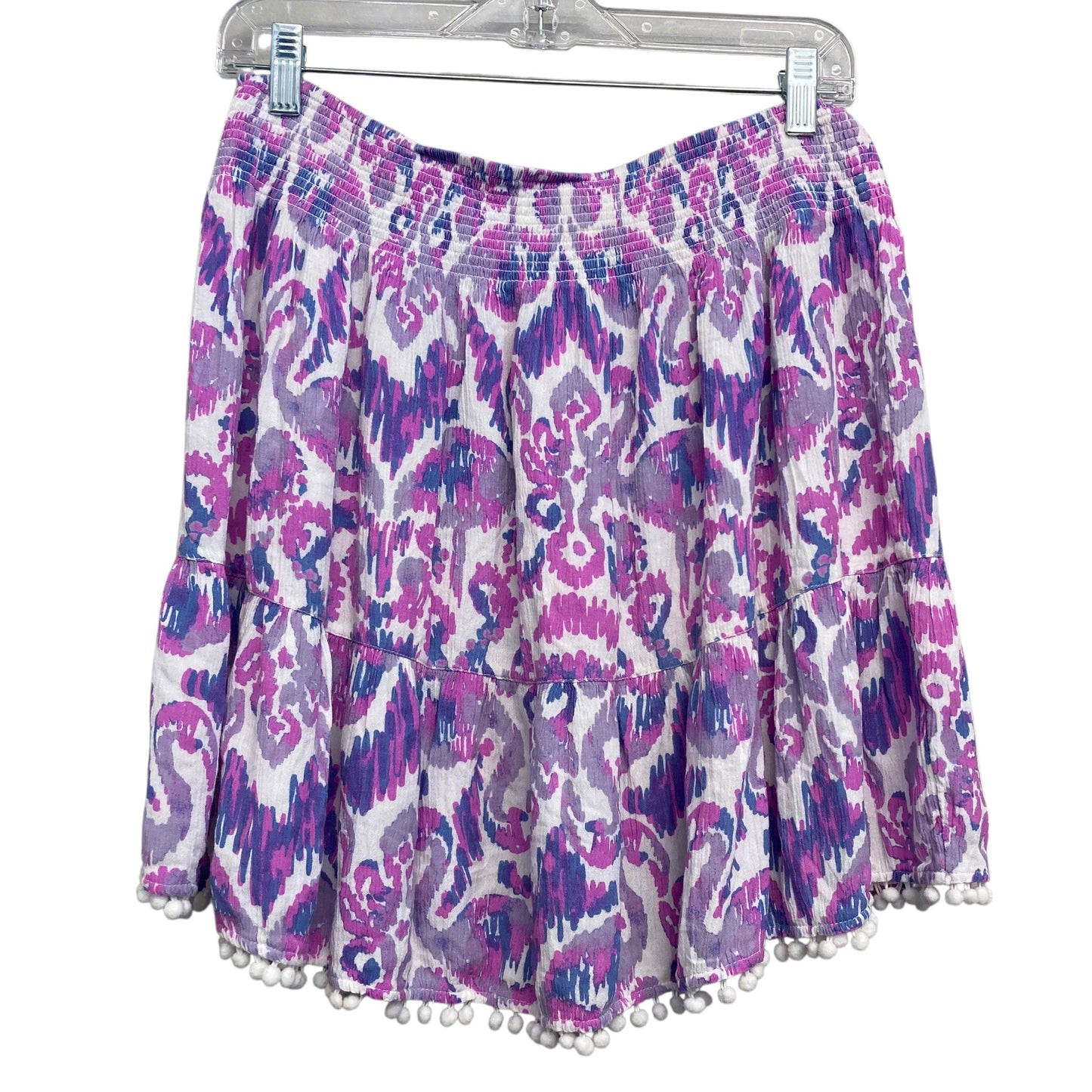 Skirt Designer By Lilly Pulitzer In Purple & White, Size:8