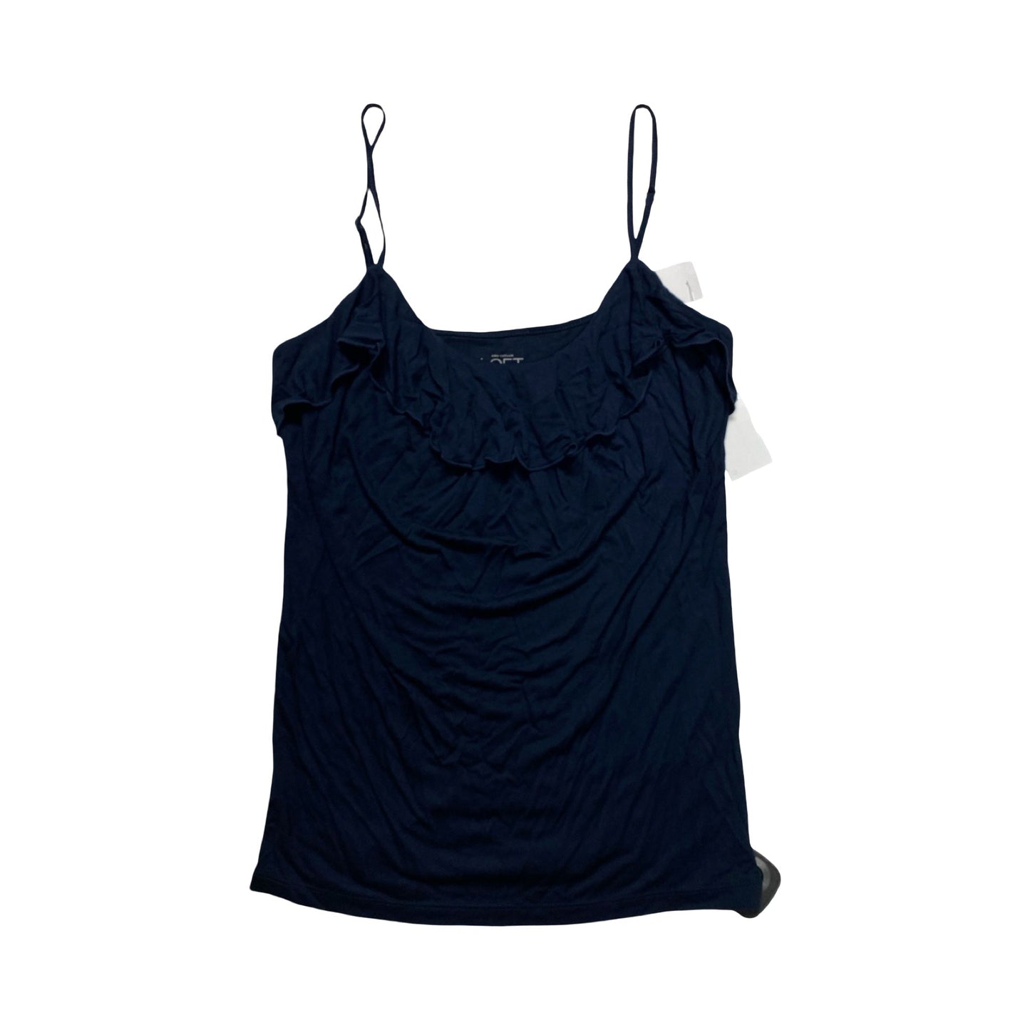 Top Sleeveless By Loft In Navy, Size:Xs
