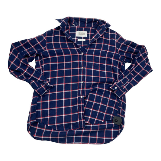 Top Ls By Grayson In Plaid Pattern, Size:M