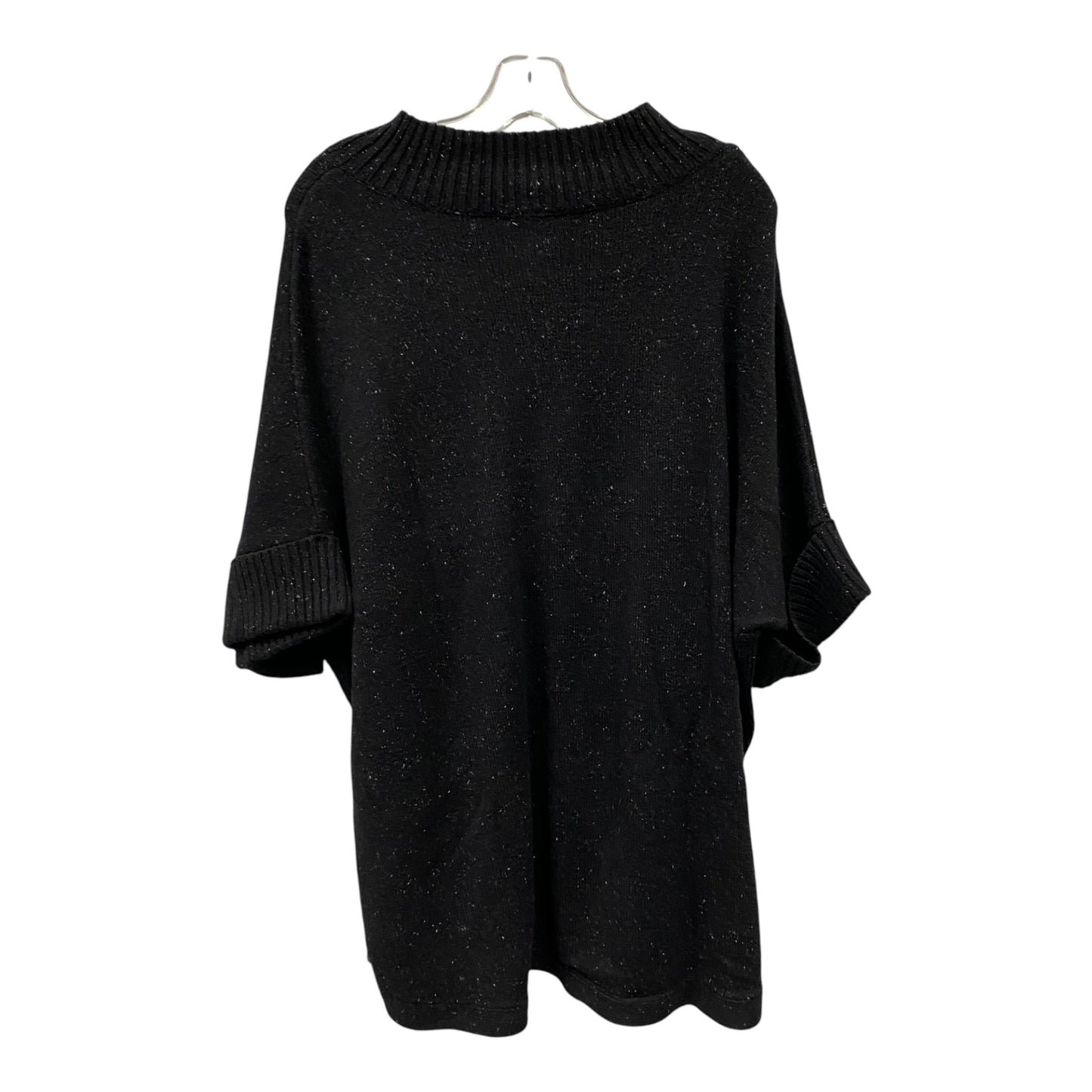 Sweater Cardigan By Chicos In Black, Size:L