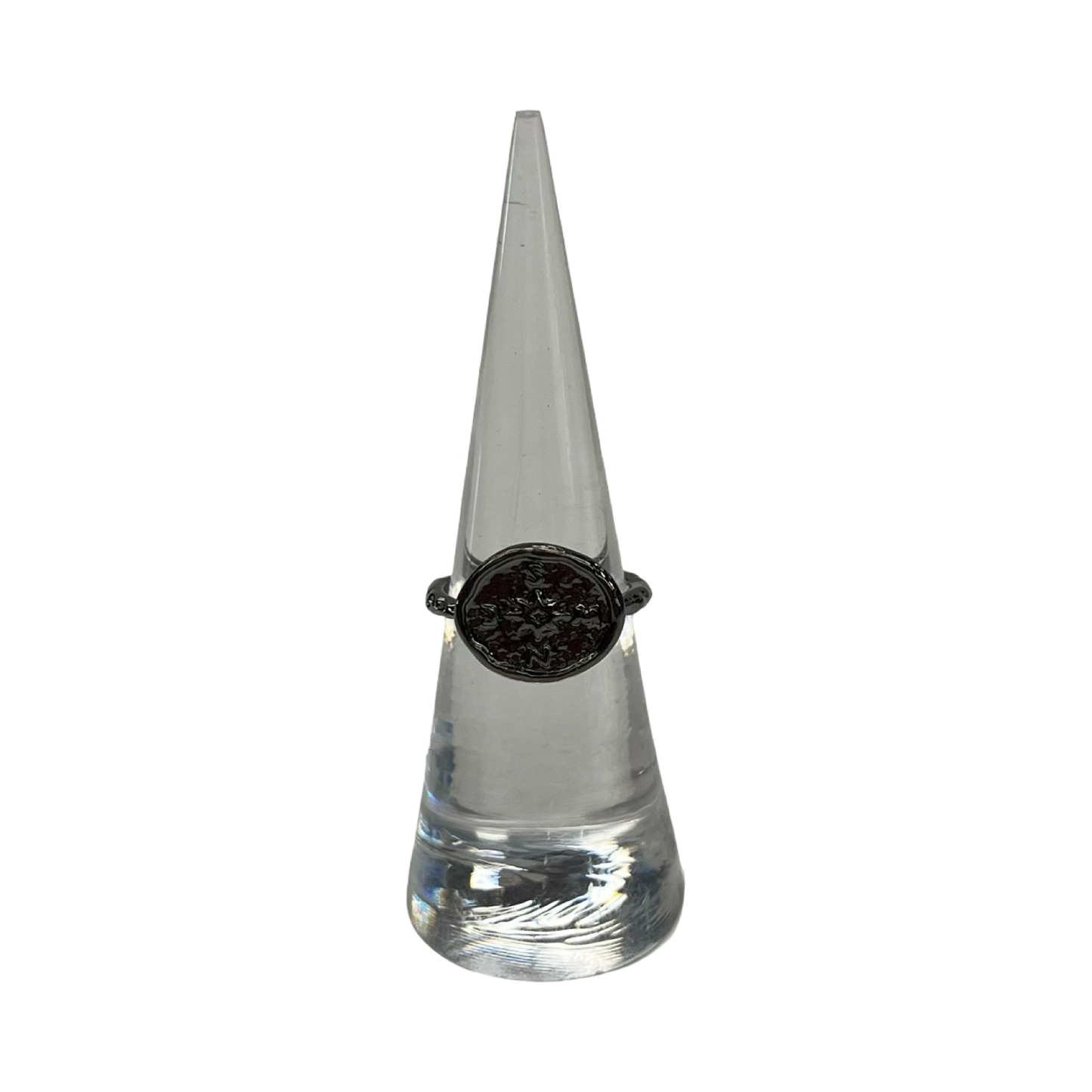 Ring Band By Clothes Mentor In Silver