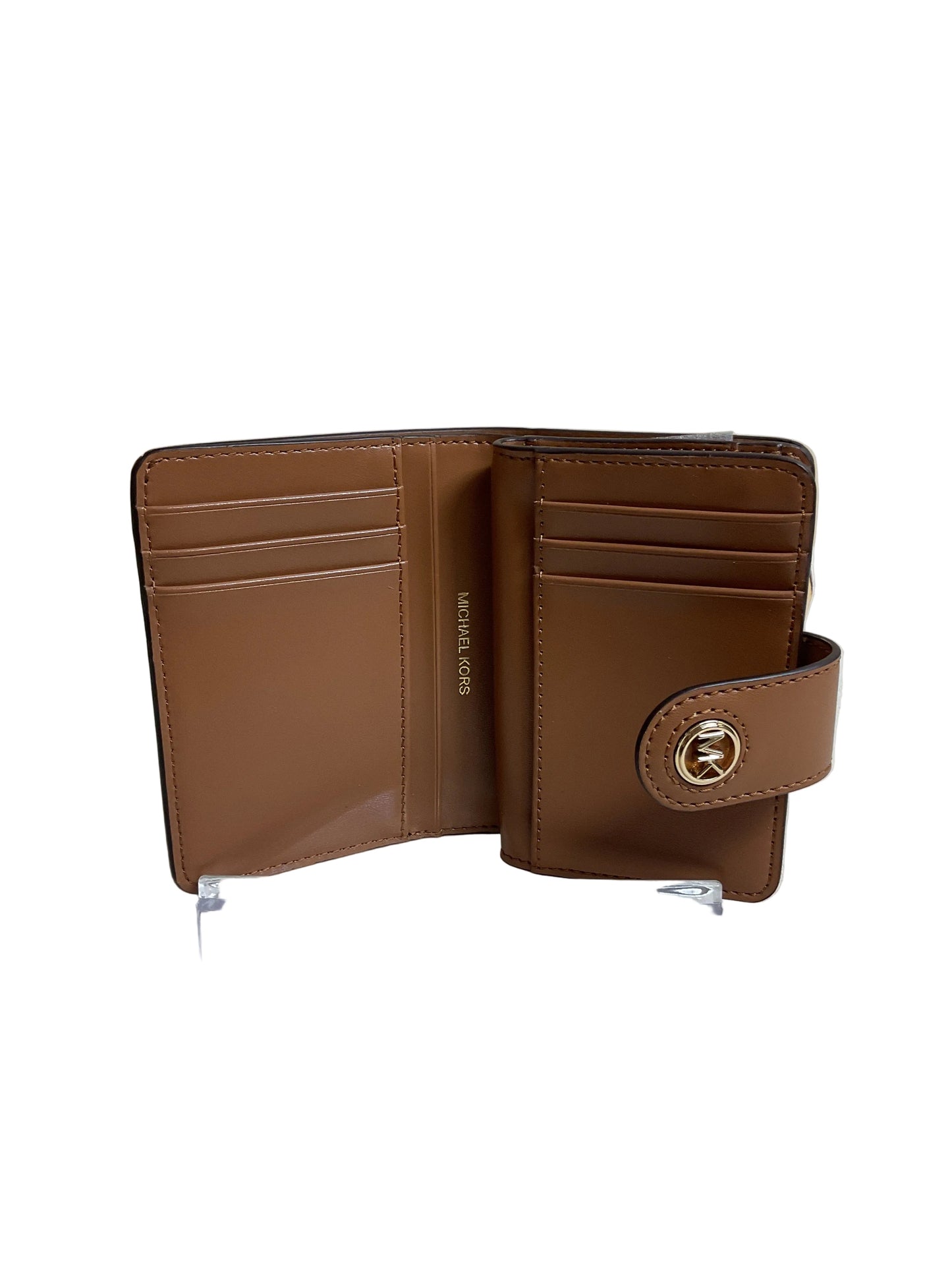 Wallet Designer By Michael Kors In Brown, Size:Small
