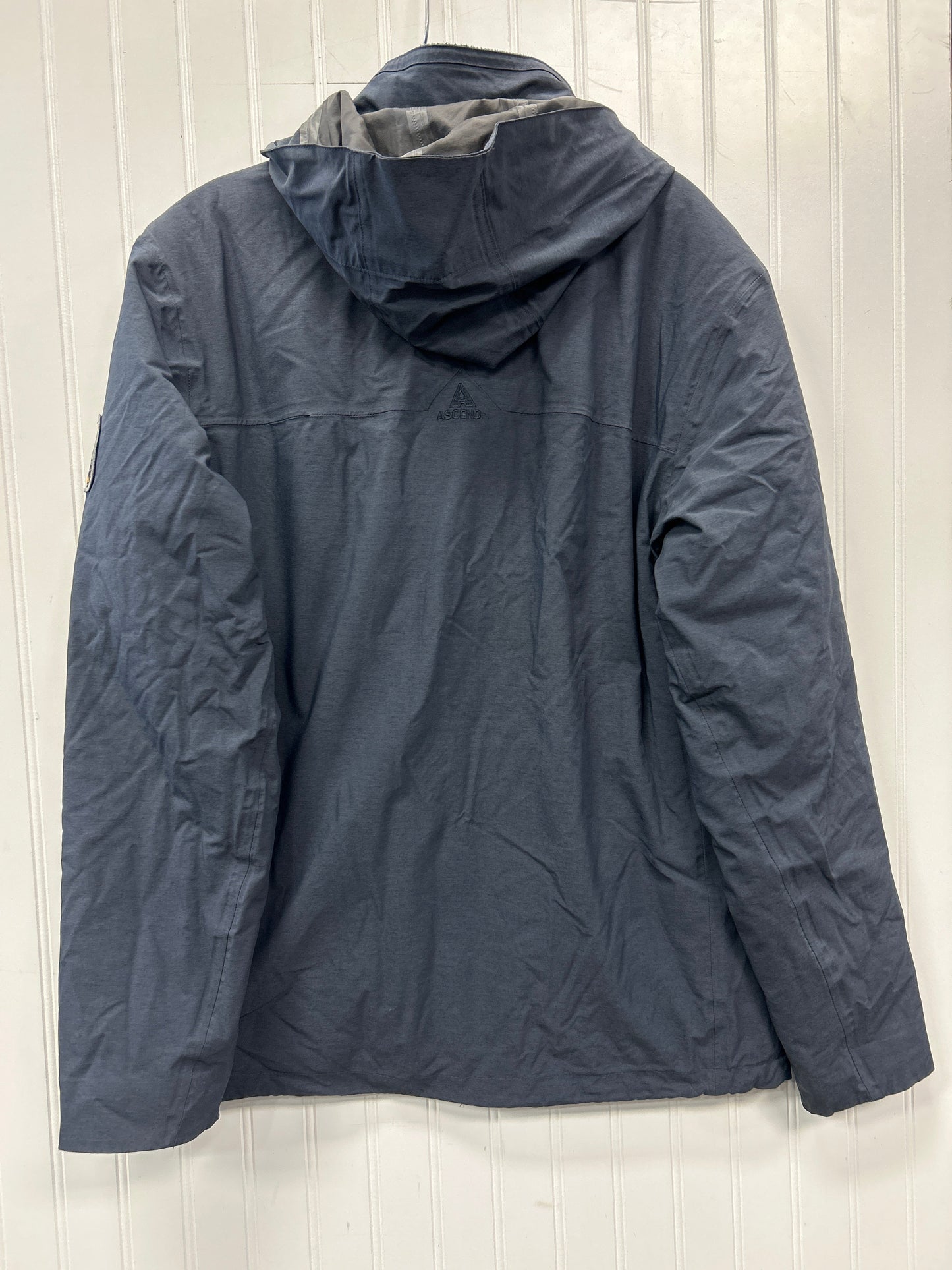 Jacket Puffer & Quilted By Ascend In Navy, Size:M