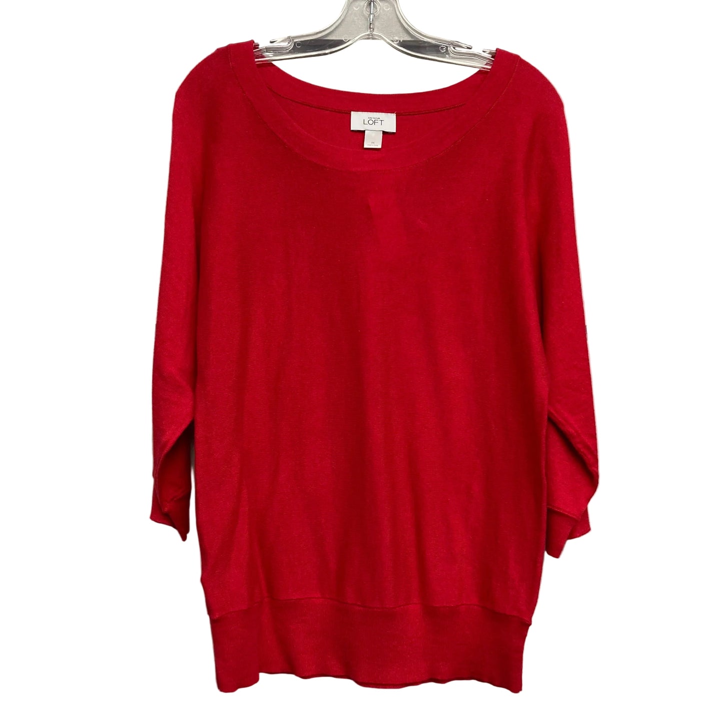 Sweater By Loft In Red, Size:M