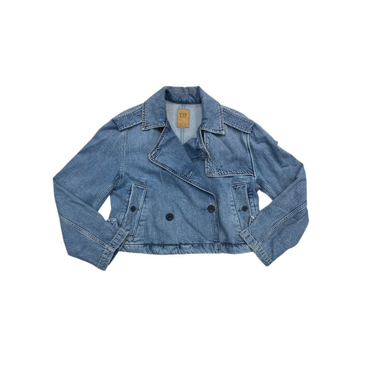 Jacket Denim By Gap In Blue Denim, Size:S