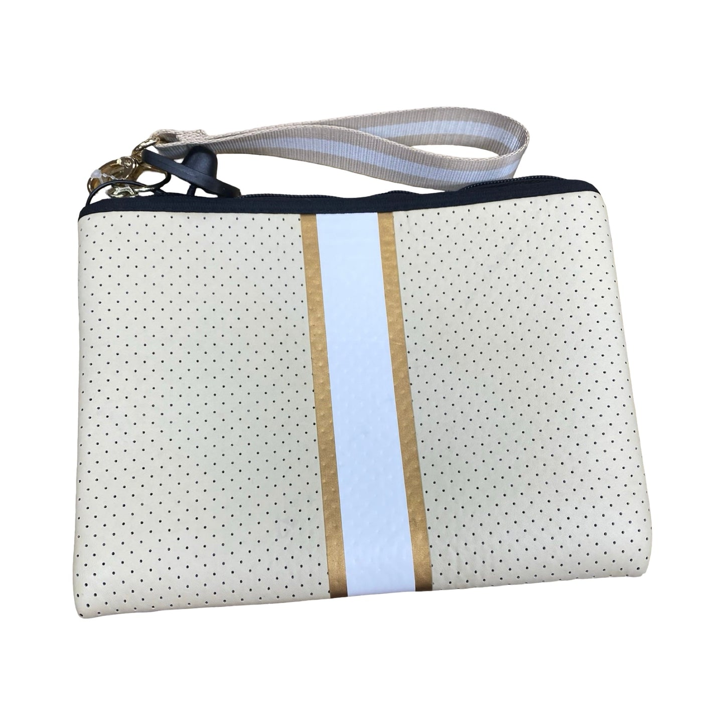 Wristlet By Haute Shore In Cream, Size:Medium