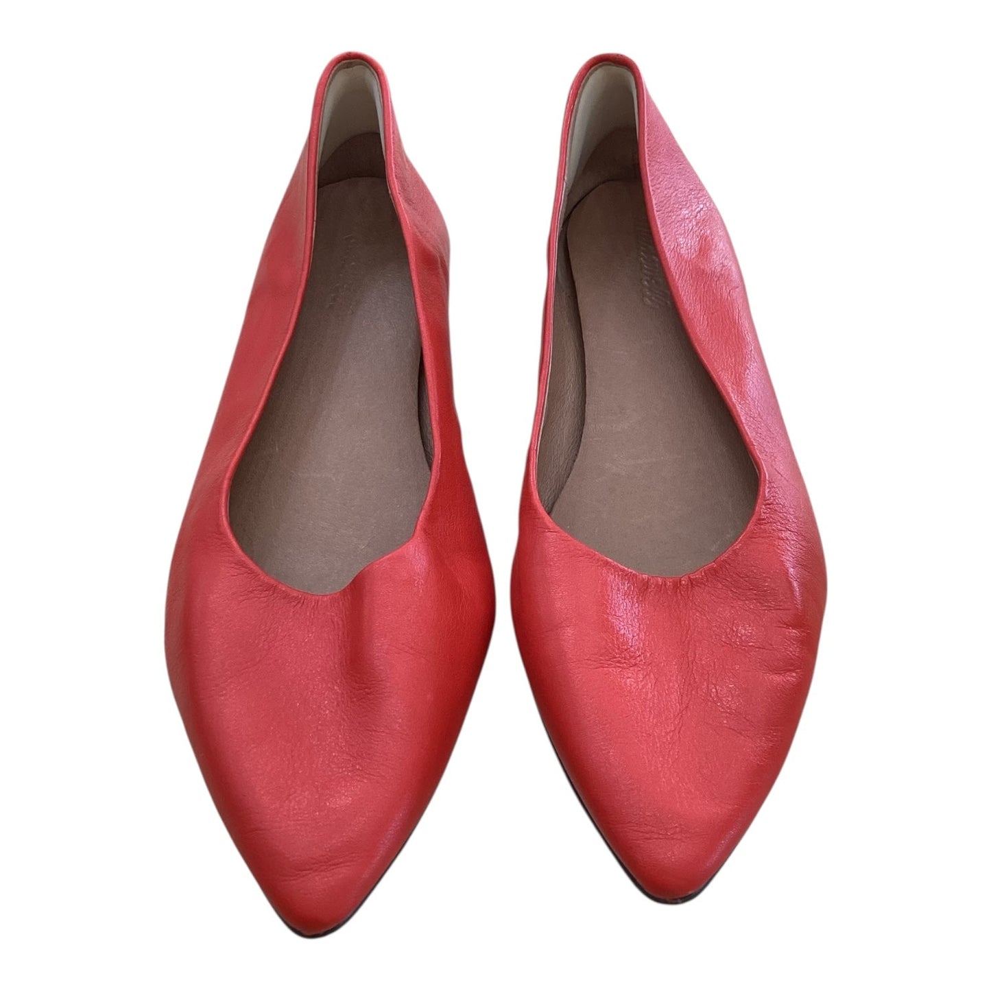 Shoes Flats By Madewell In Red, Size:9