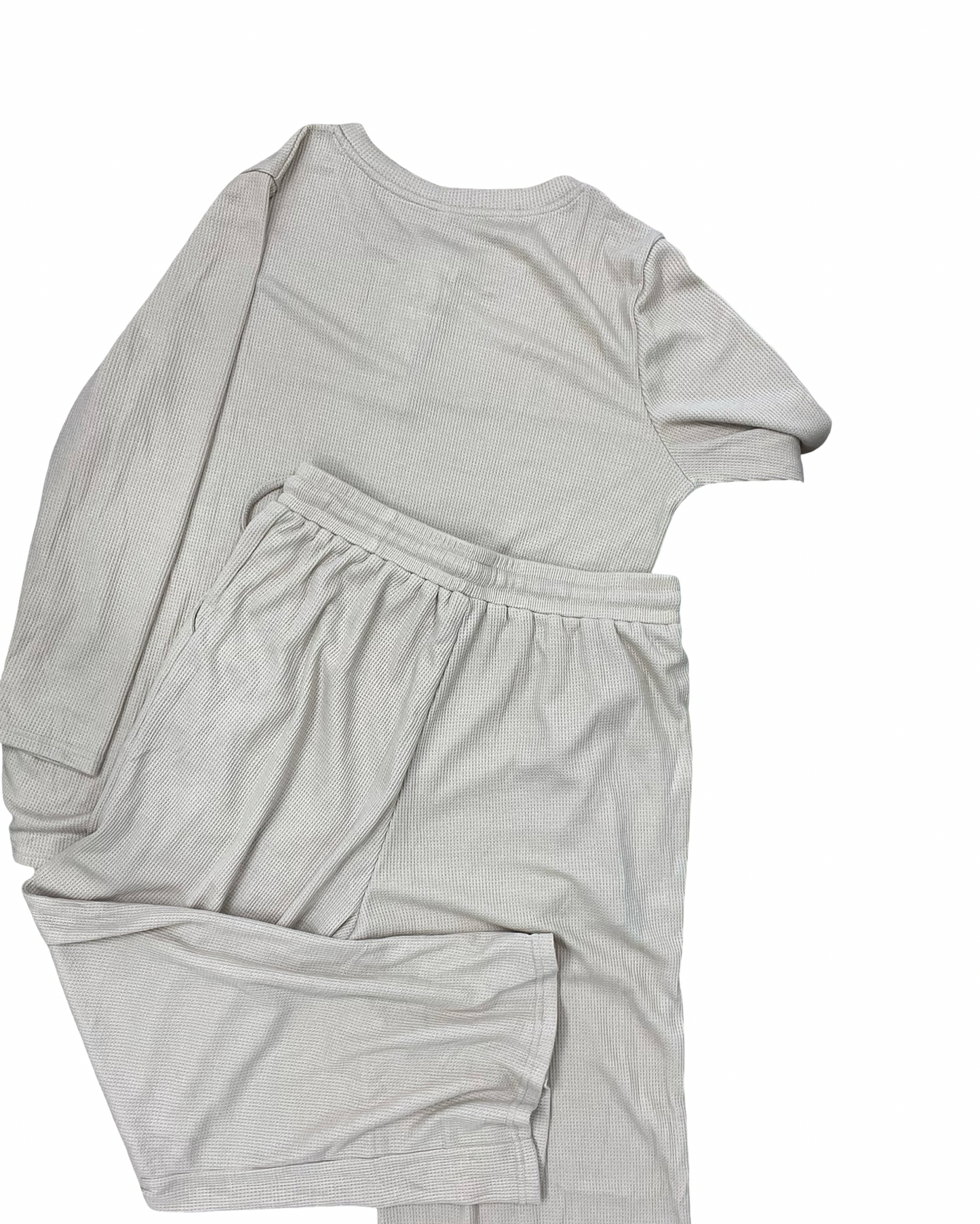 Lounge Set Pants By Clothes Mentor In Tan, Size:1X