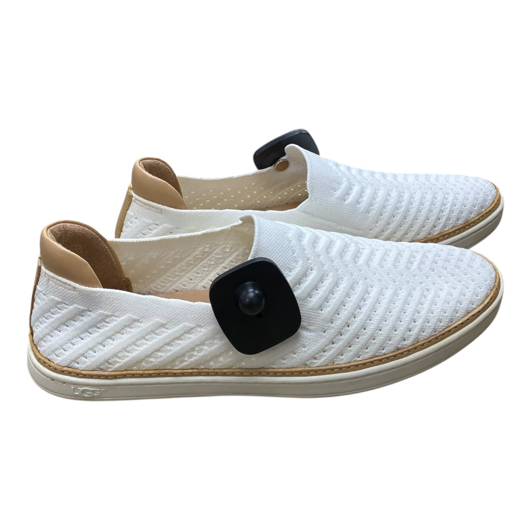 Shoes Designer By Ugg In Tan & White, Size:10