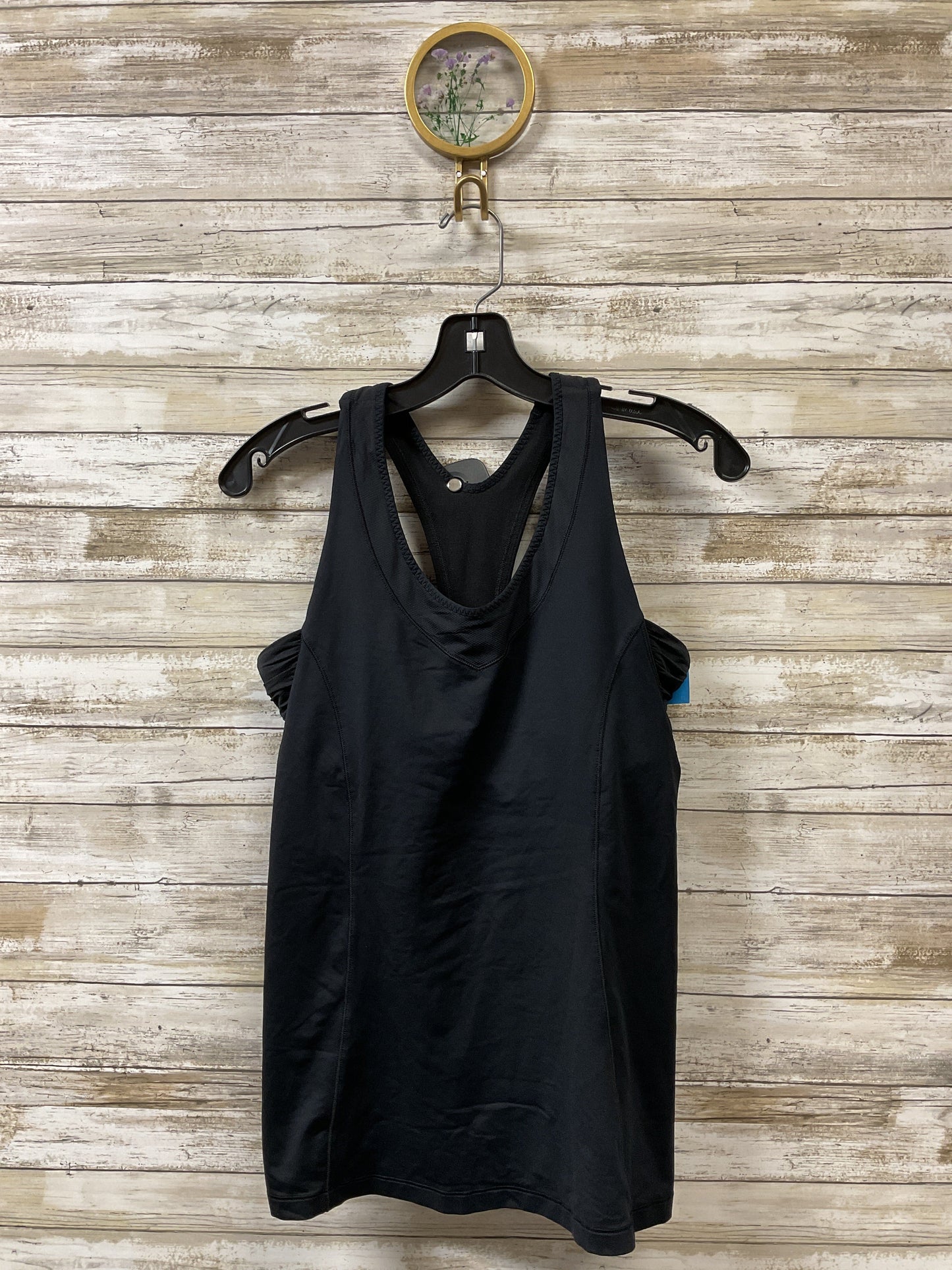 Athletic Tank Top By Lululemon In Black, Size:10