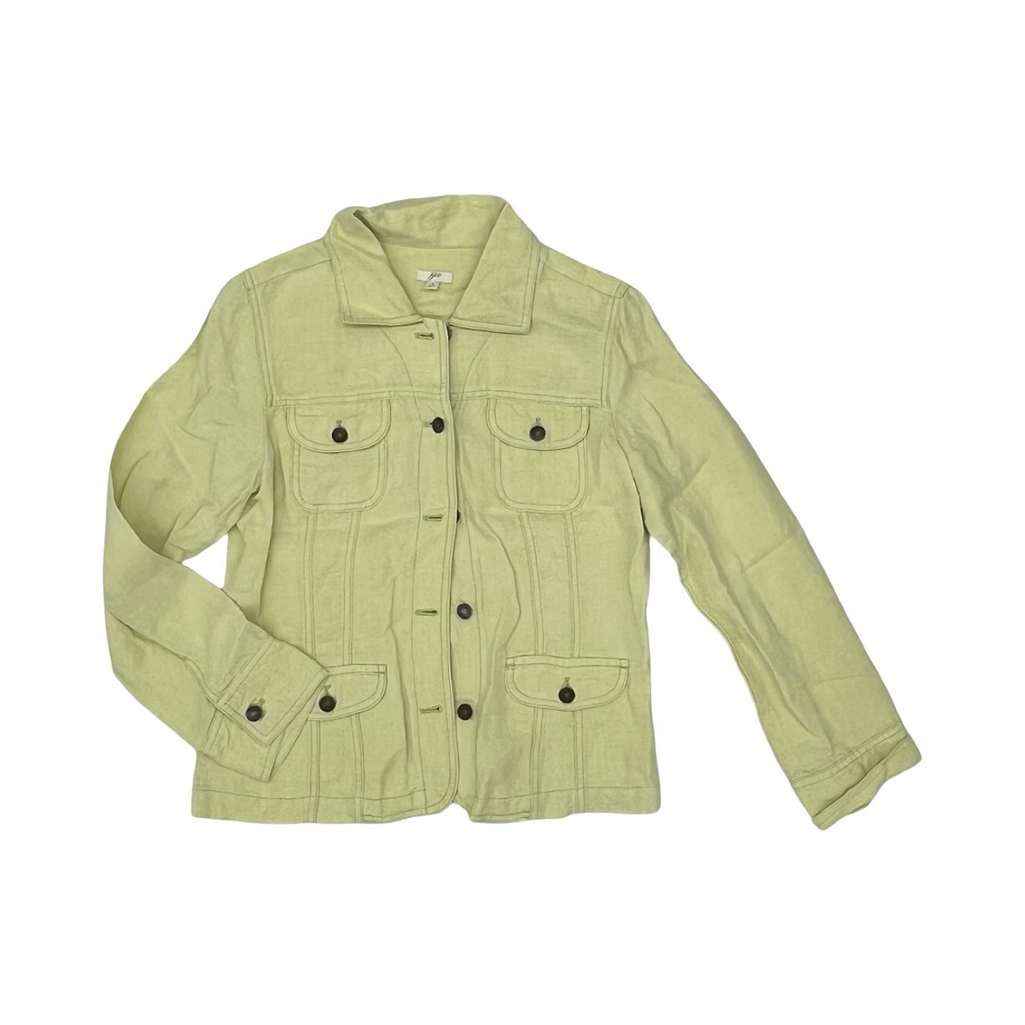 Jacket Other By J. Jill In Green, Size:S