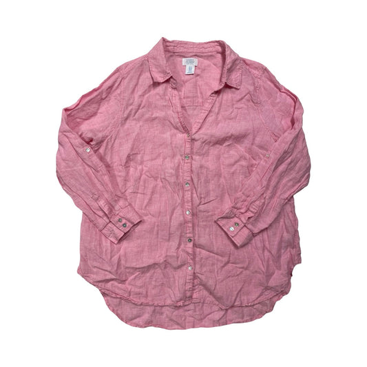 Top Ls By Sigrid Olsen In Pink, Size:1X