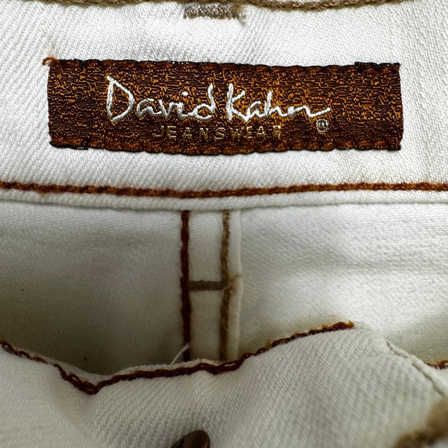 Nikki Twisted Leg low Rise Twisted Seam Jeans By David Kahn Jeanswear In Arctic, Size: 4/27