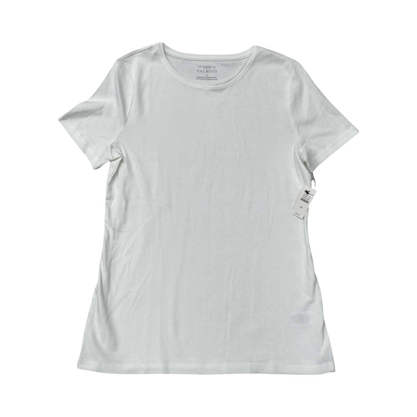 Top Ss Basic By Talbots In White, Size:M