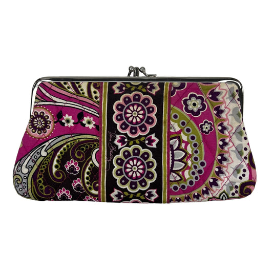 Wallet By Vera Bradley In Pink & Purple, Size:Medium