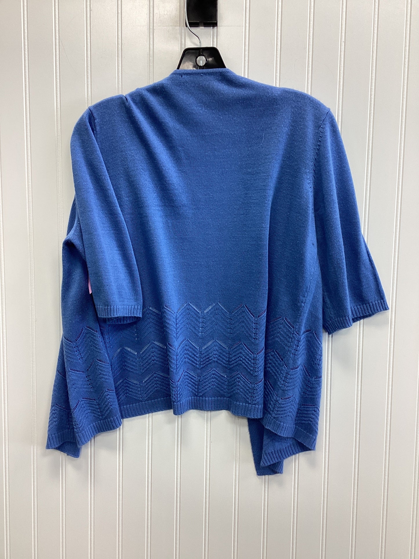 Blouse Ss By Cyrus In Blue, Size:L