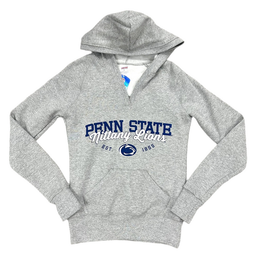 Sweatshirt Hoodie By Soffe In Grey, Size: S