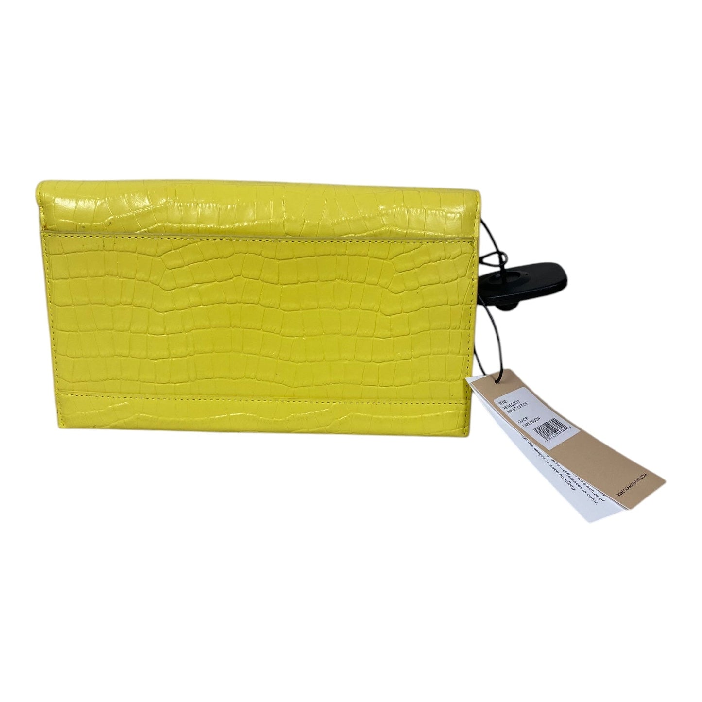 Wallet Designer By Rebecca Minkoff In Yellow, Size:Medium