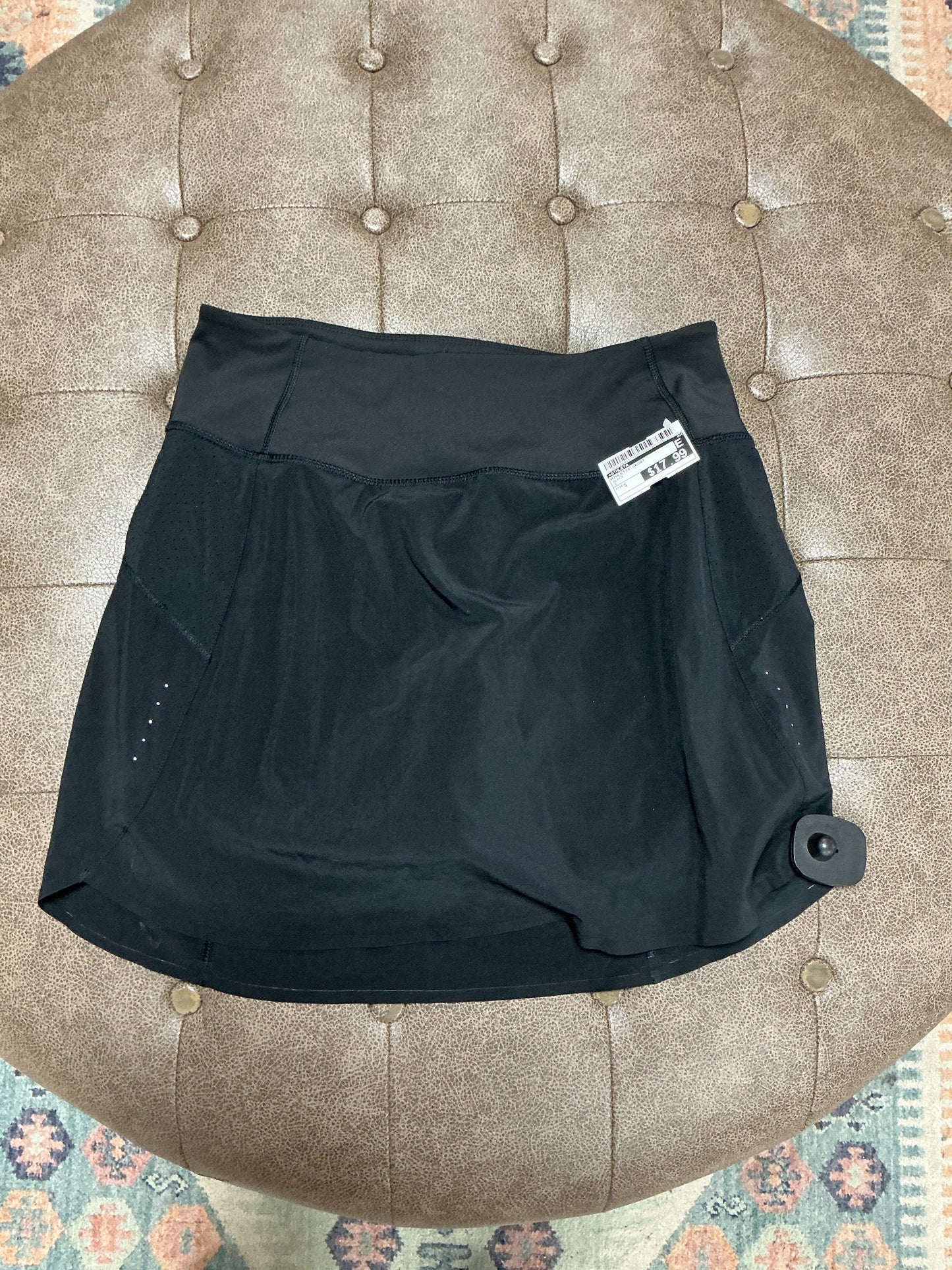 Athletic Skort By Athleta In Black, Size:S