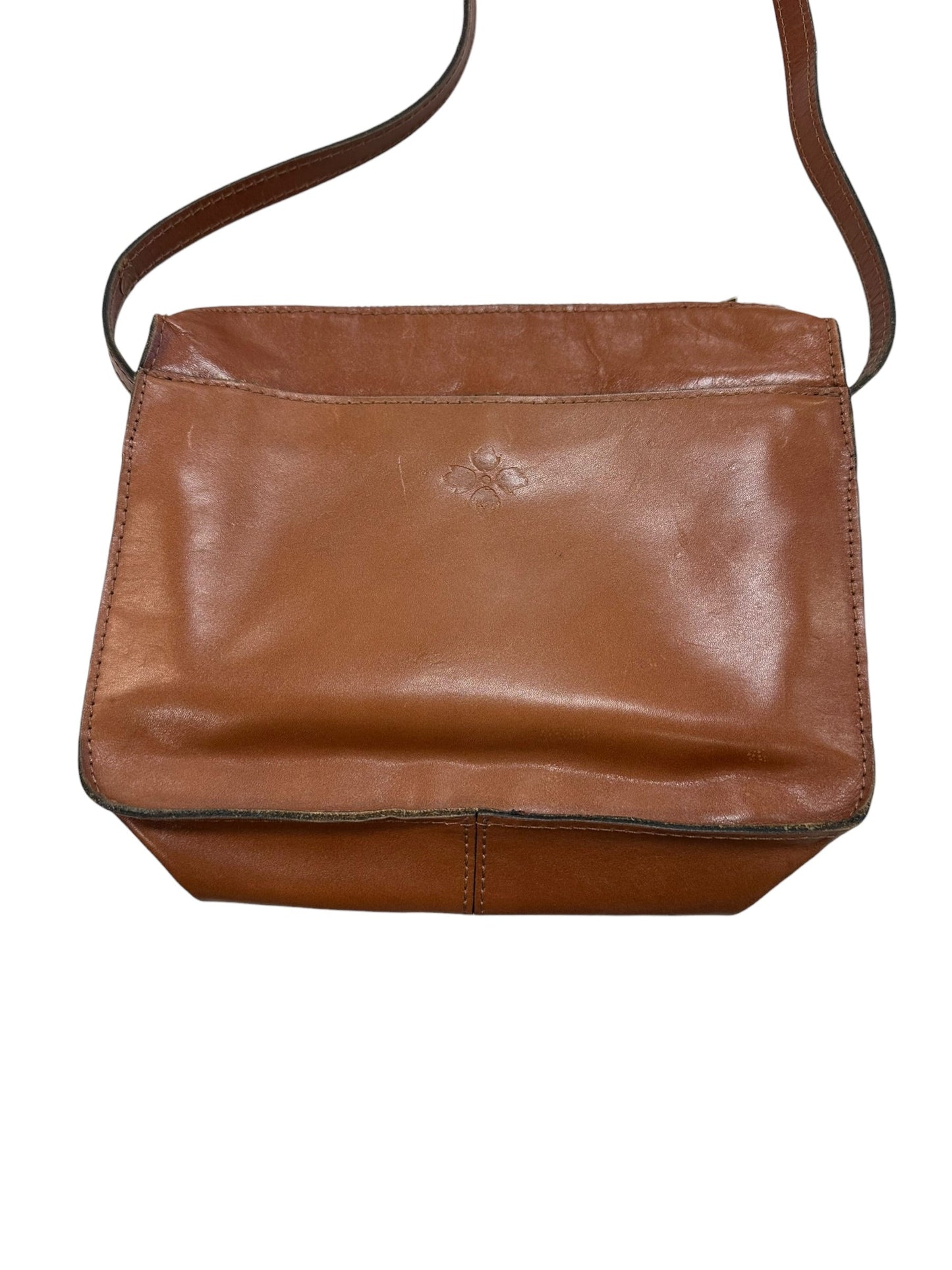 Crossbody Designer By Patricia Nash In Brown, Size:Small