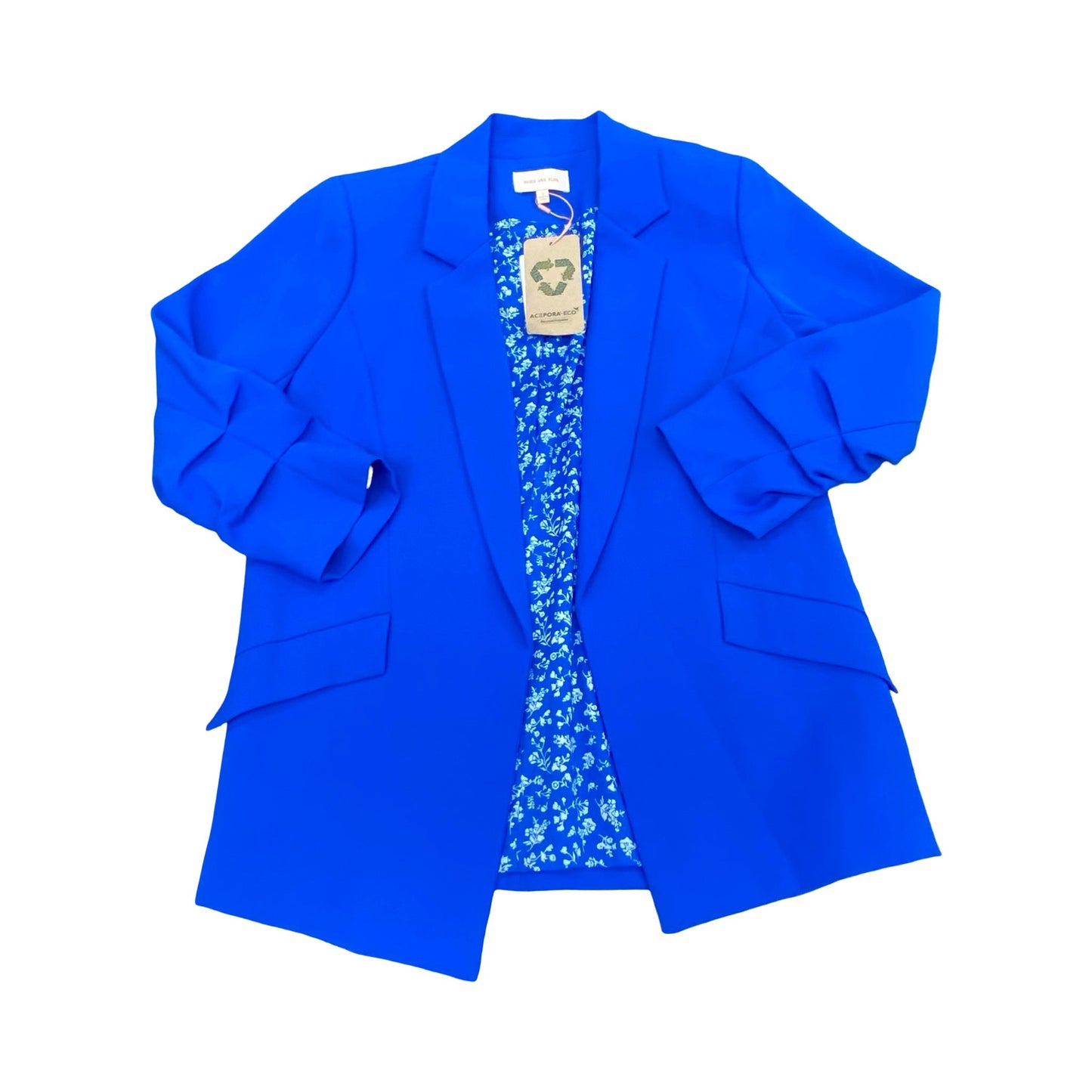 Blazer By Skies Are Blue In Blue, Size:S