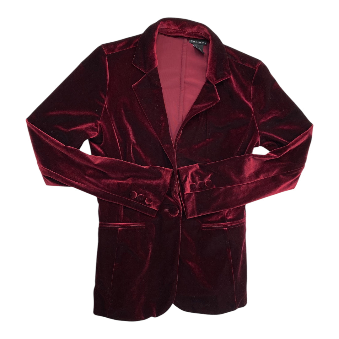 Blazer By Elie Tahari In Red, Size:S