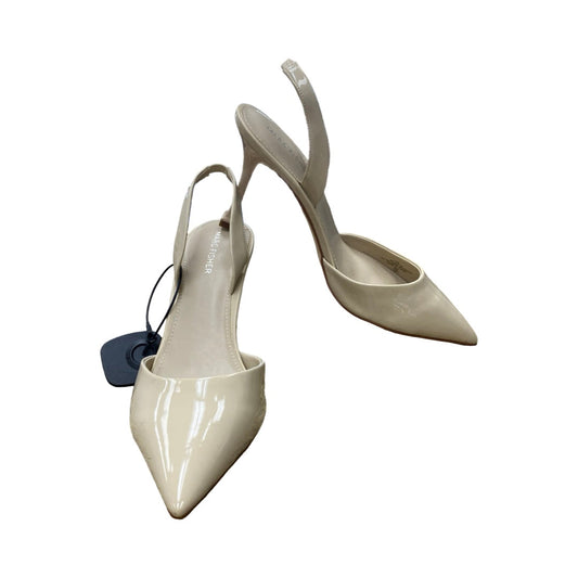 Shoes Heels Stiletto By Marc Fisher In Cream, Size:10