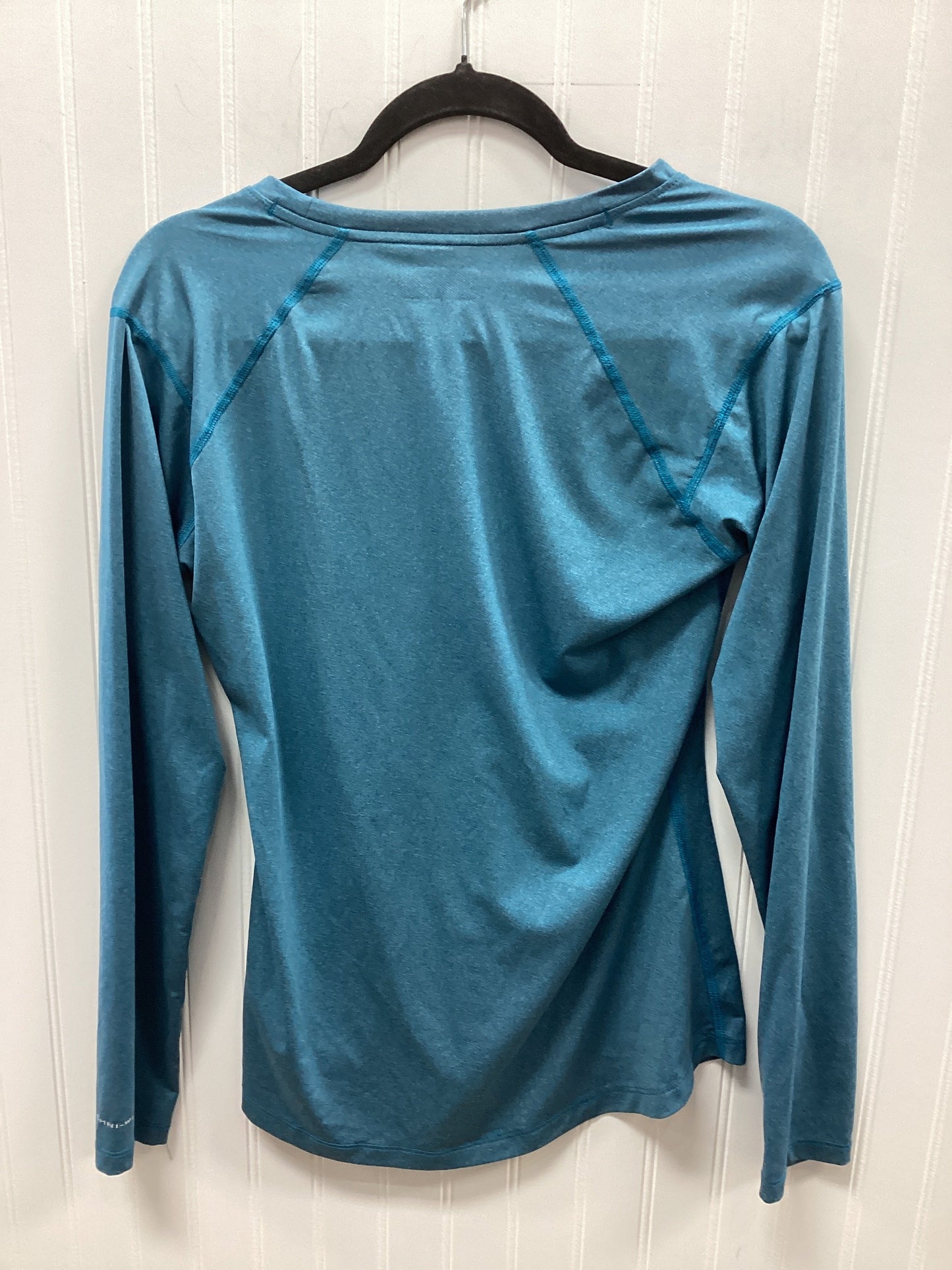 Athletic Top Ls Crewneck By Columbia In Blue, Size:M