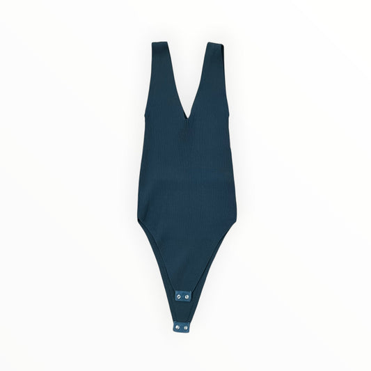 Bodysuit By Clothes Mentor In Green, Size:Xs