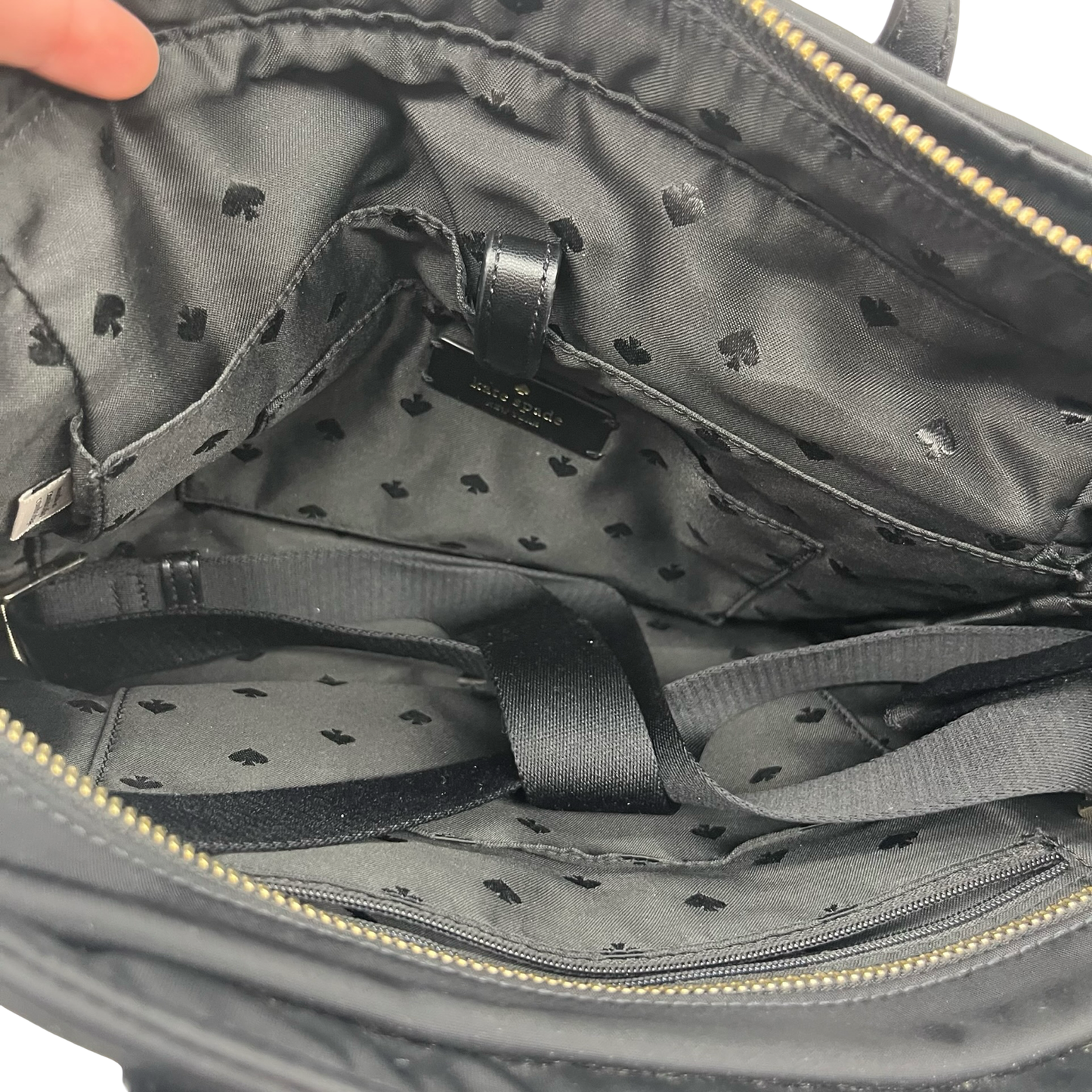 Handbag Designer By Kate Spade In Black, Size:Medium