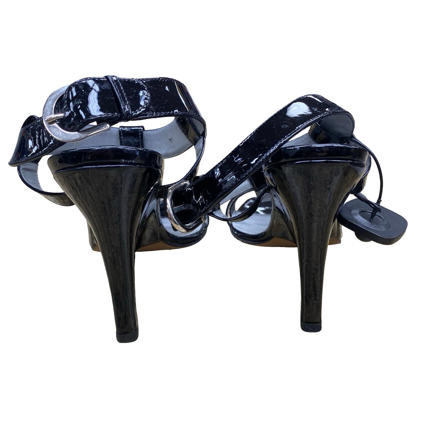 Shoes Heels Wedge By Via Spiga In Black, Size:9.5