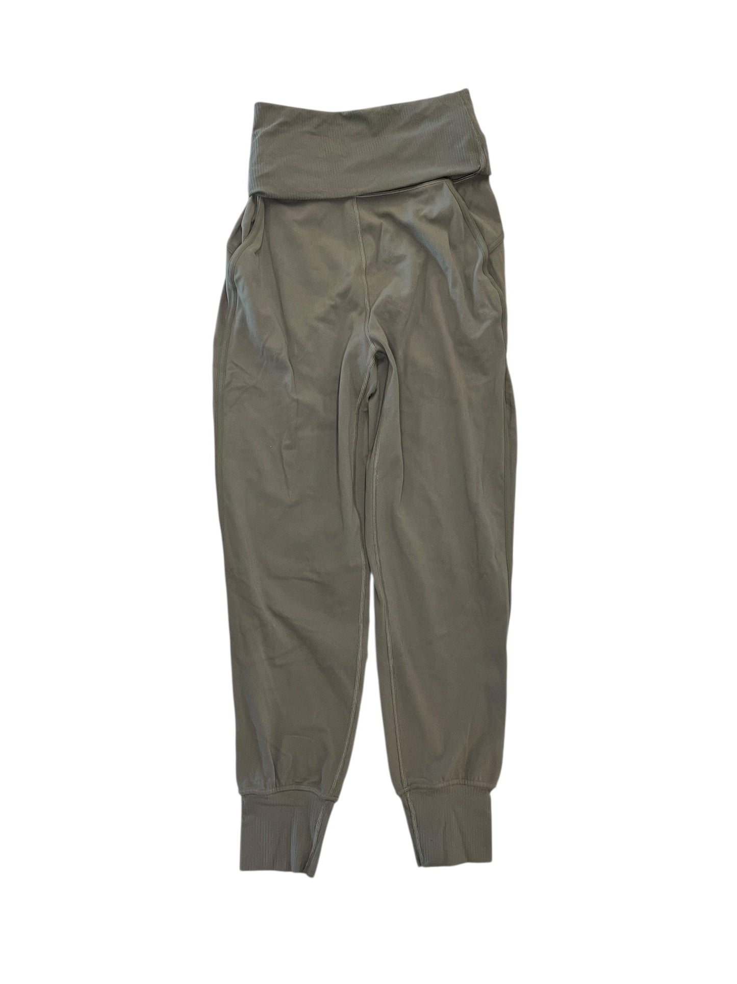 Athletic Pants By Lululemon In Green, Size:Xs