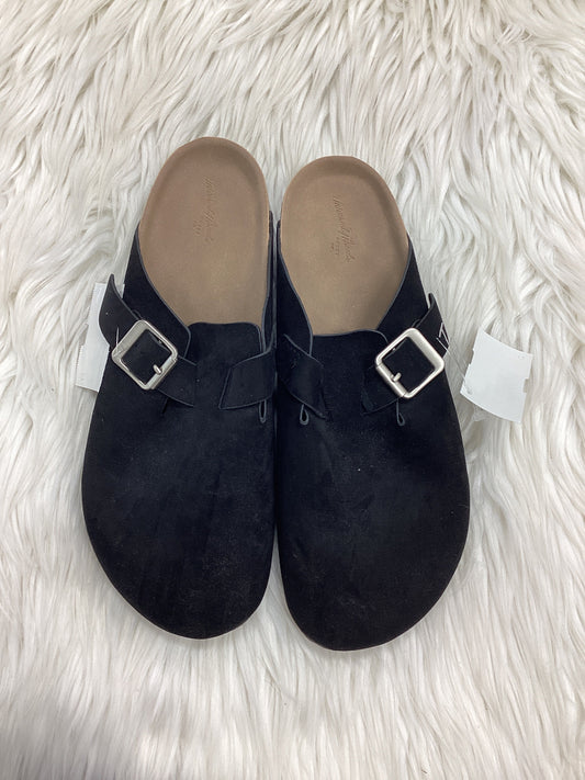 Shoes Flats By Universal Thread In Black, Size:8.5