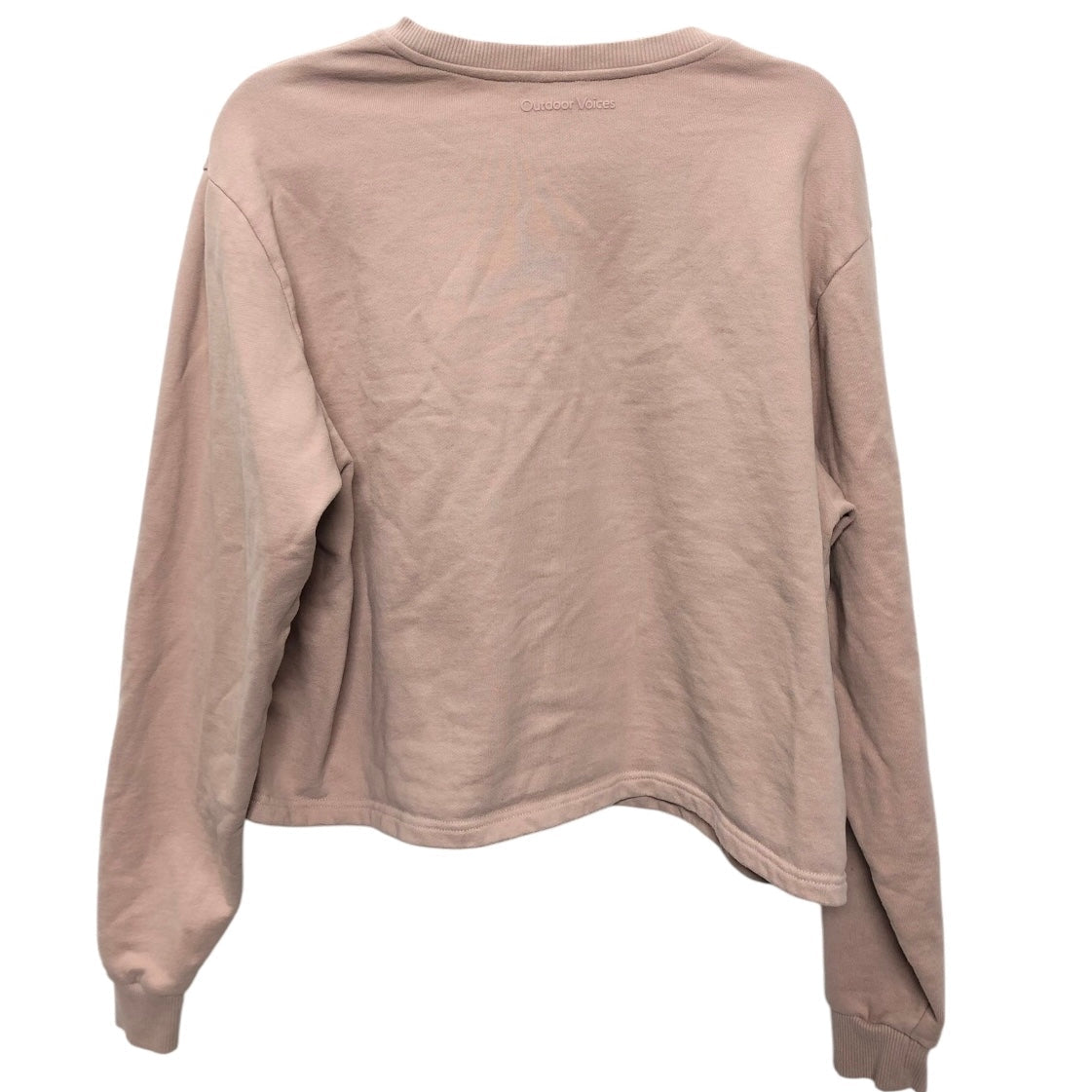 Sweatshirt Crewneck By Outdoor Voices In Mauve, Size:Xl