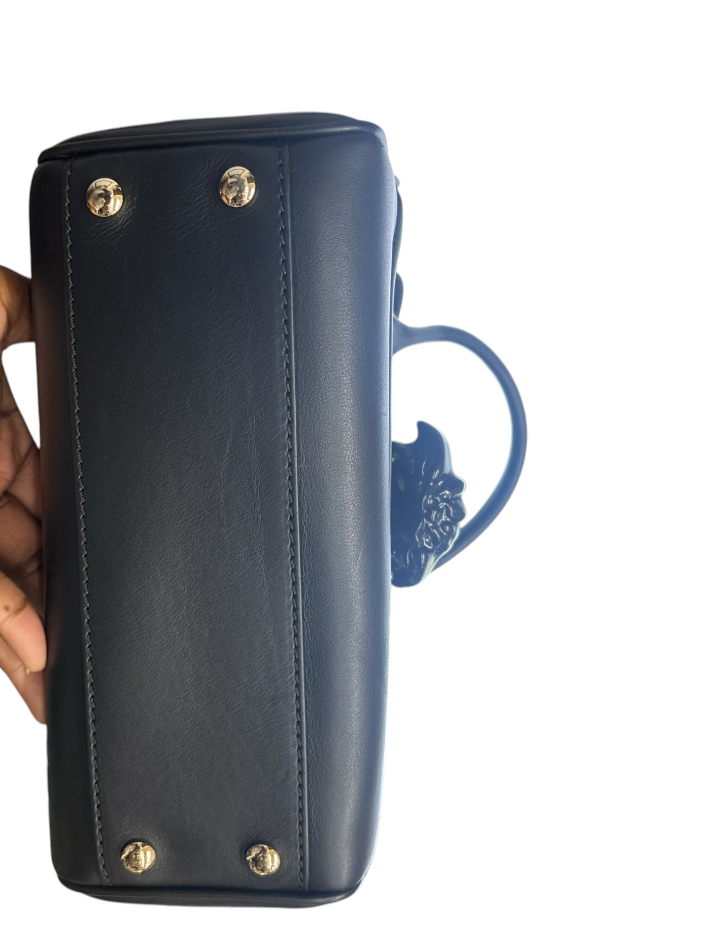 Handbag Luxury Designer By Versace, Size: Small