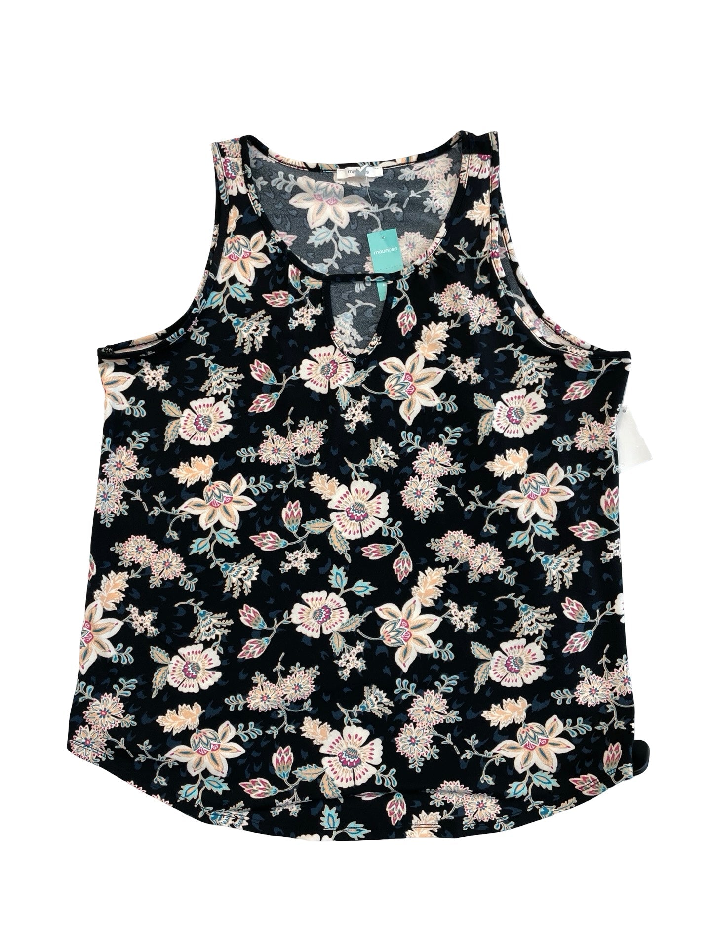 Top Sleeveless By Maurices In Multi, Size:Xl